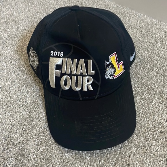 Nike Other - Nike Loyola University Chicago Final 4 Black Victory Hat